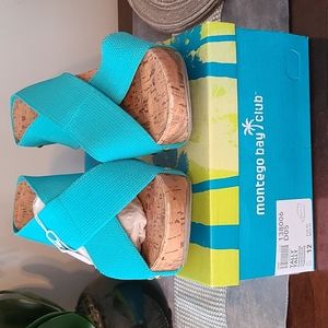 Montego Bay Woman Size 12 wedged. New with tags